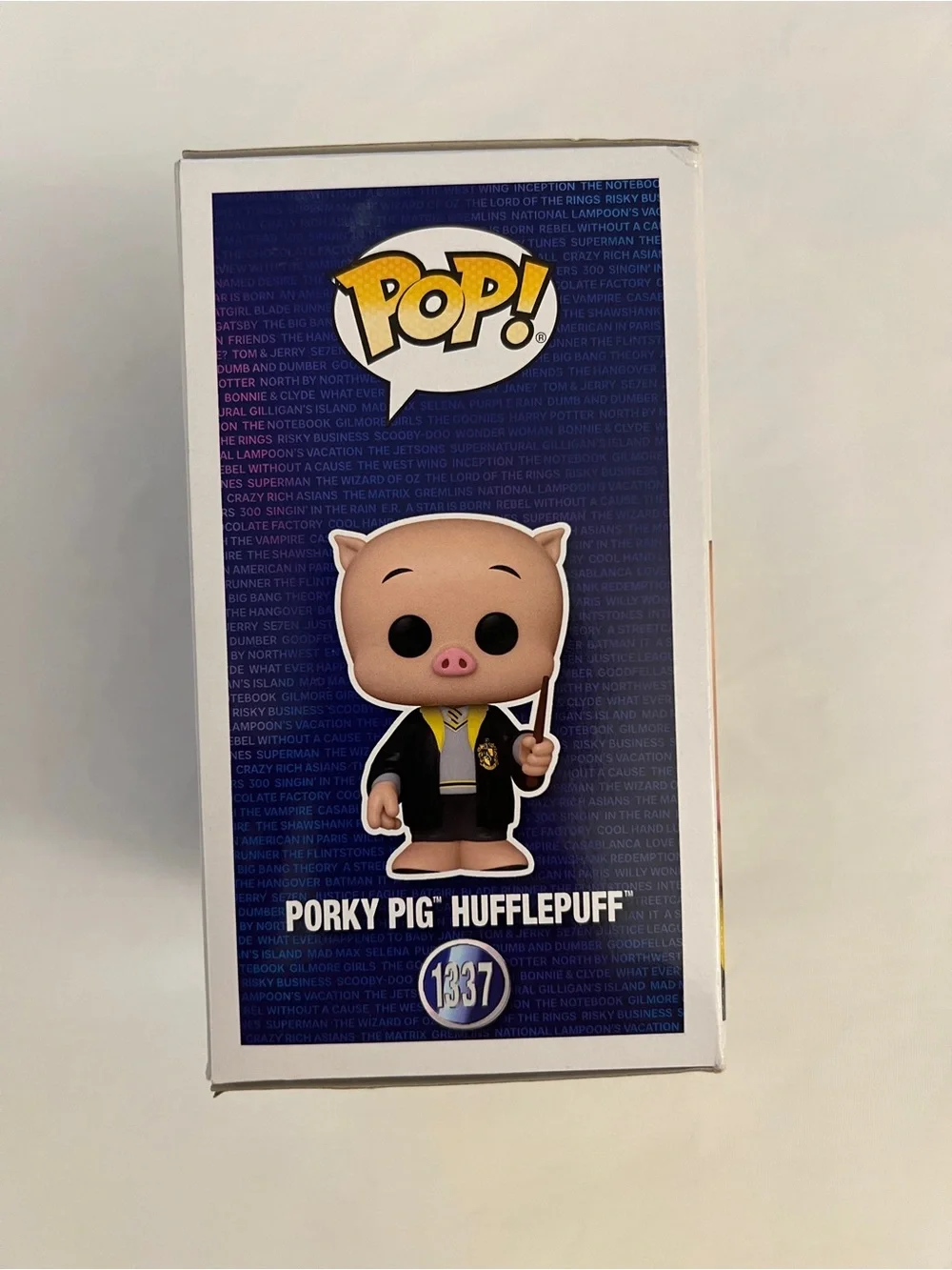 Funko Pop Porky Pig Hufflepuff Vinyl Figure